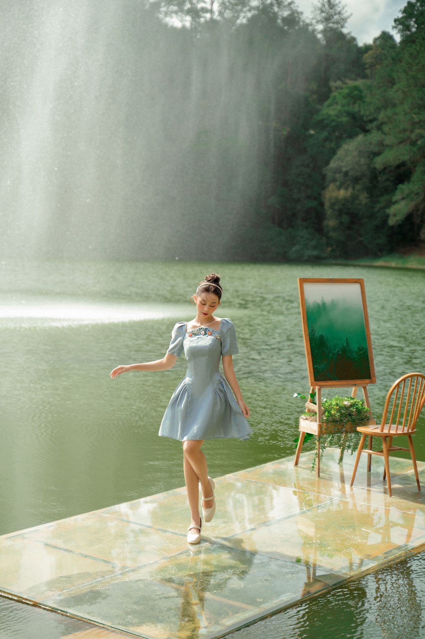 OLV - Đầm Bracia Embro Dress