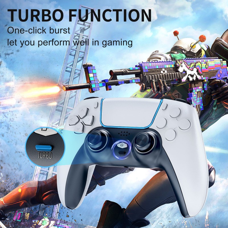 Gamepad Không dây Bluetooth T411 Red cho máy tính - điện thoại - máy game - Pin Sạc TypeC