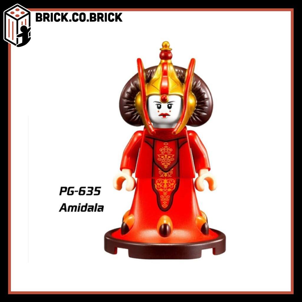 Nhân vật Lắp ráp Mô hình Nữ Hoàng Amidala Star Wars chiến tranh Giữa các Vì sao PG635