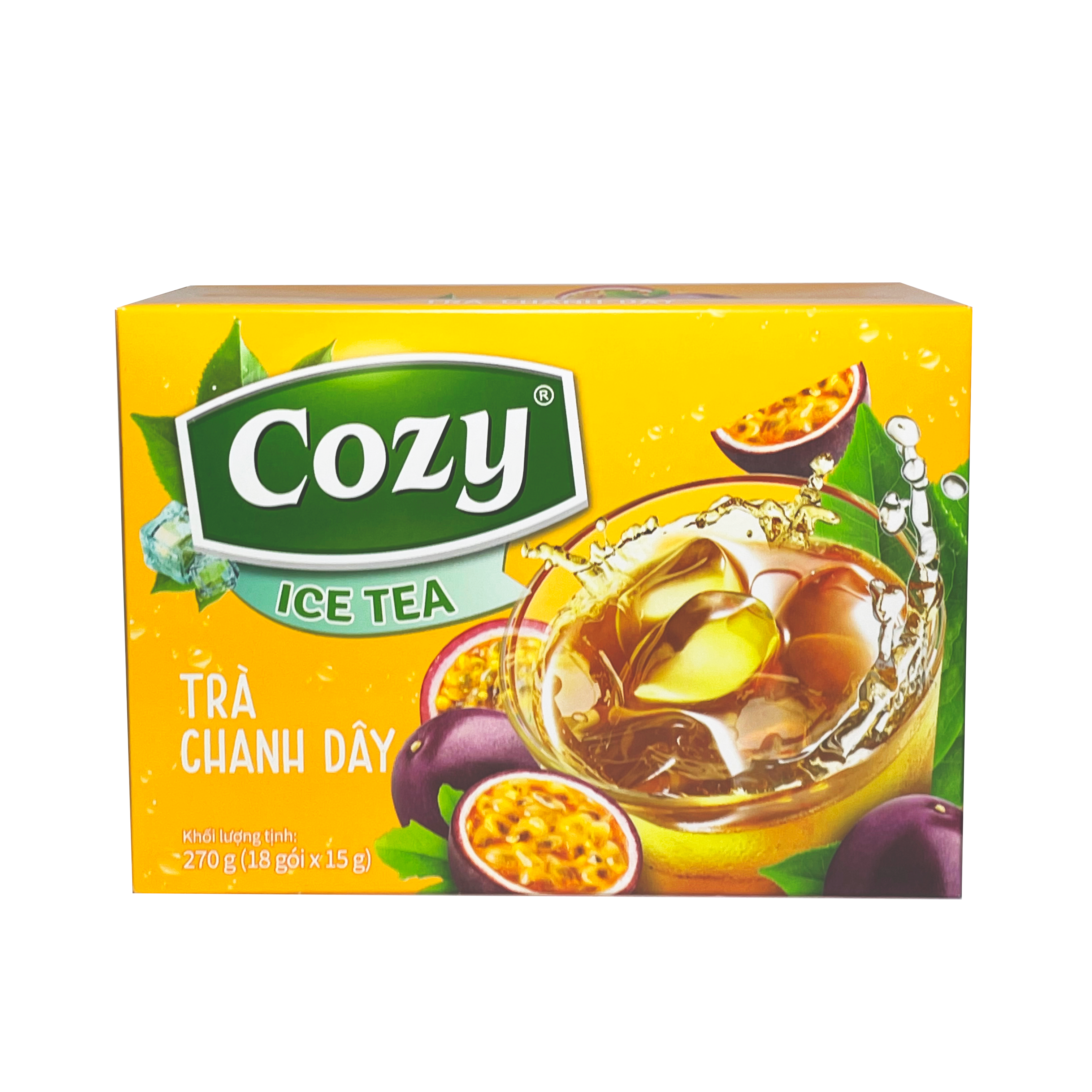 Cozy Trà Hòa Tan Chanh Dây (Hộp 18 gói x 15g )