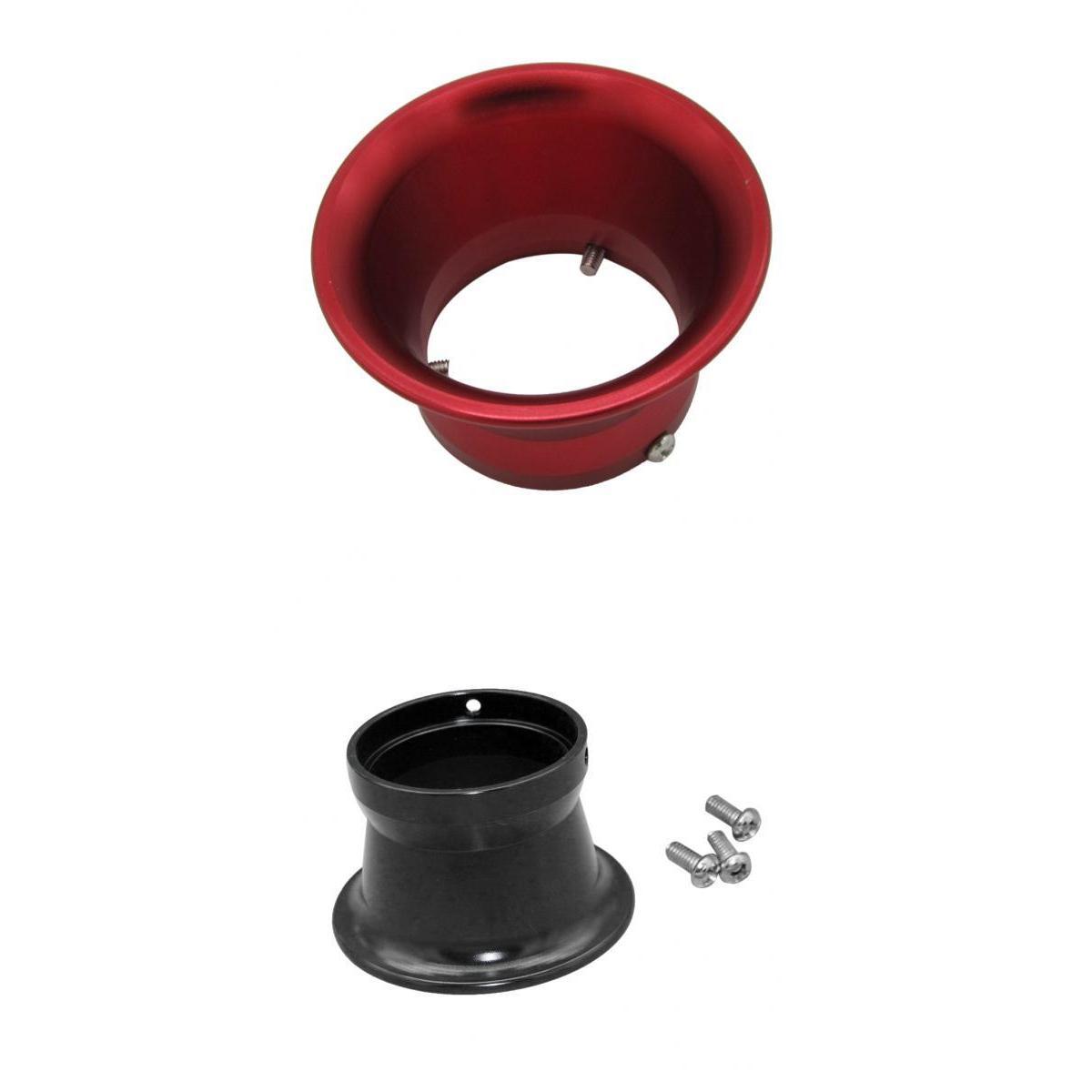 50mm Air Filter Interface Cup For 24/26/28/30mm Motorcycle Carburetor Red Black