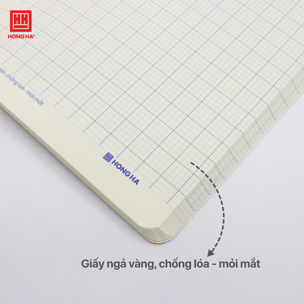 Vở 4 ô ly 120 trang Hồng Hà School Nuna định lượng 100gsm - 0605