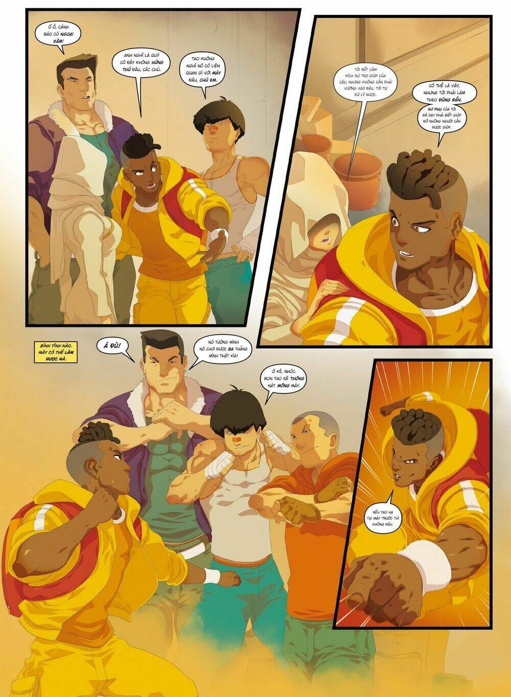 ngoại truyện street fighter chapter 1 4