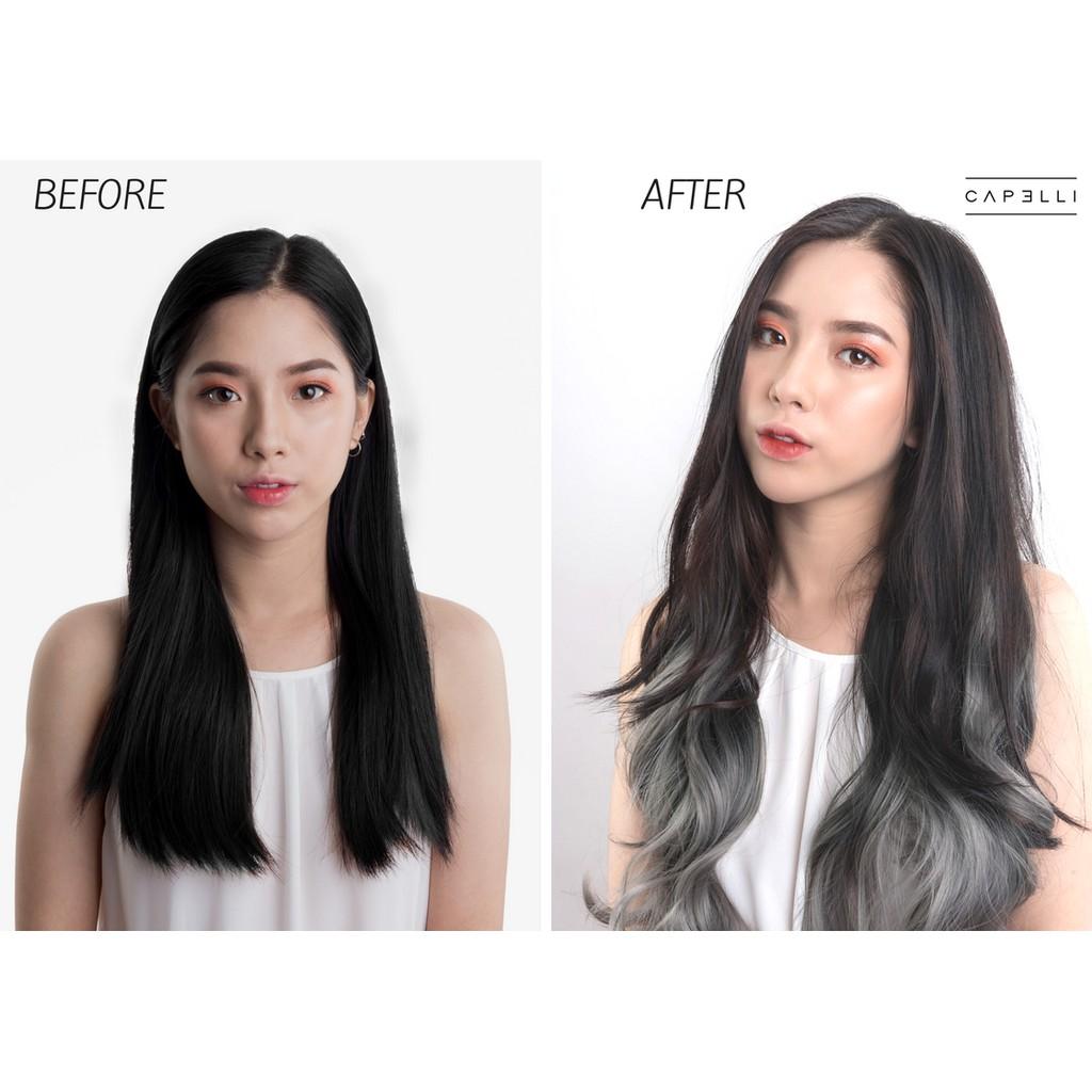 KẸP U NỬA ĐẦU NHUỘM XÁM KHÓI