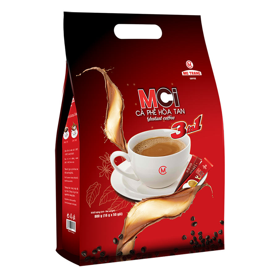 Cà Phê Mê Trang Hòa Tan Sữa 3in1