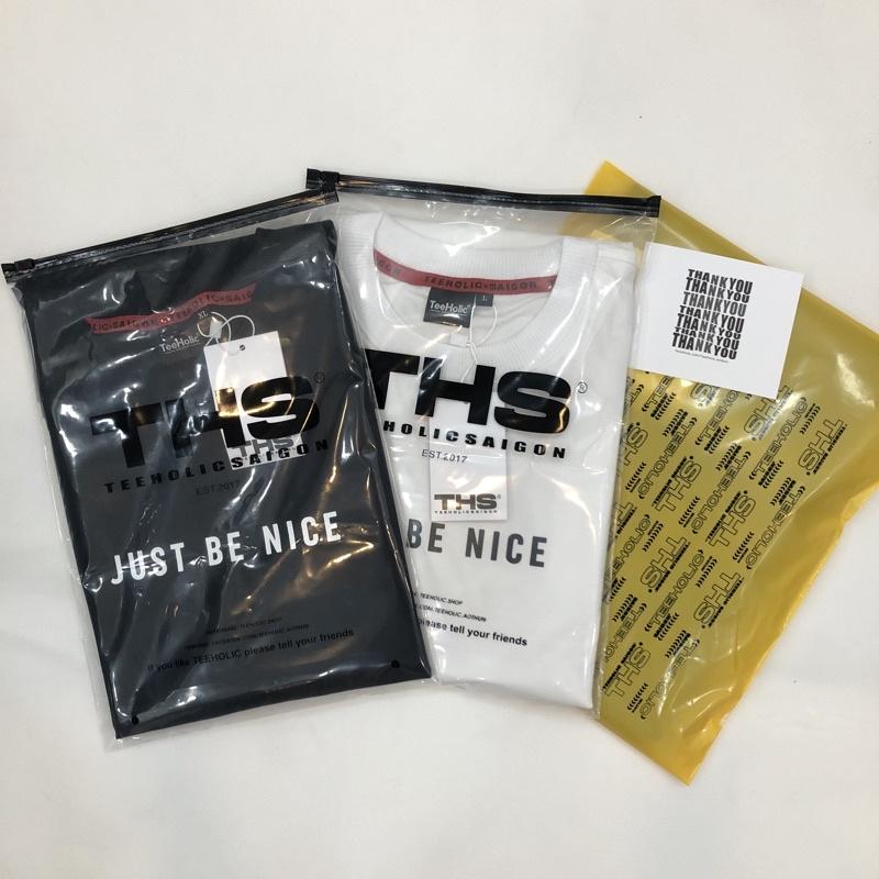 Áo thun Unisex nam nữ in chữ Just Be Nice