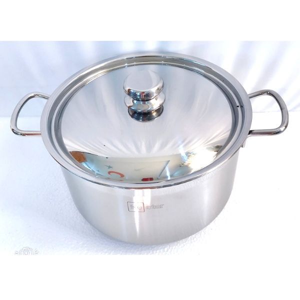 Nồi luộc gà Fivestar 28cm nắp inox tặng 5 muỗng ăn