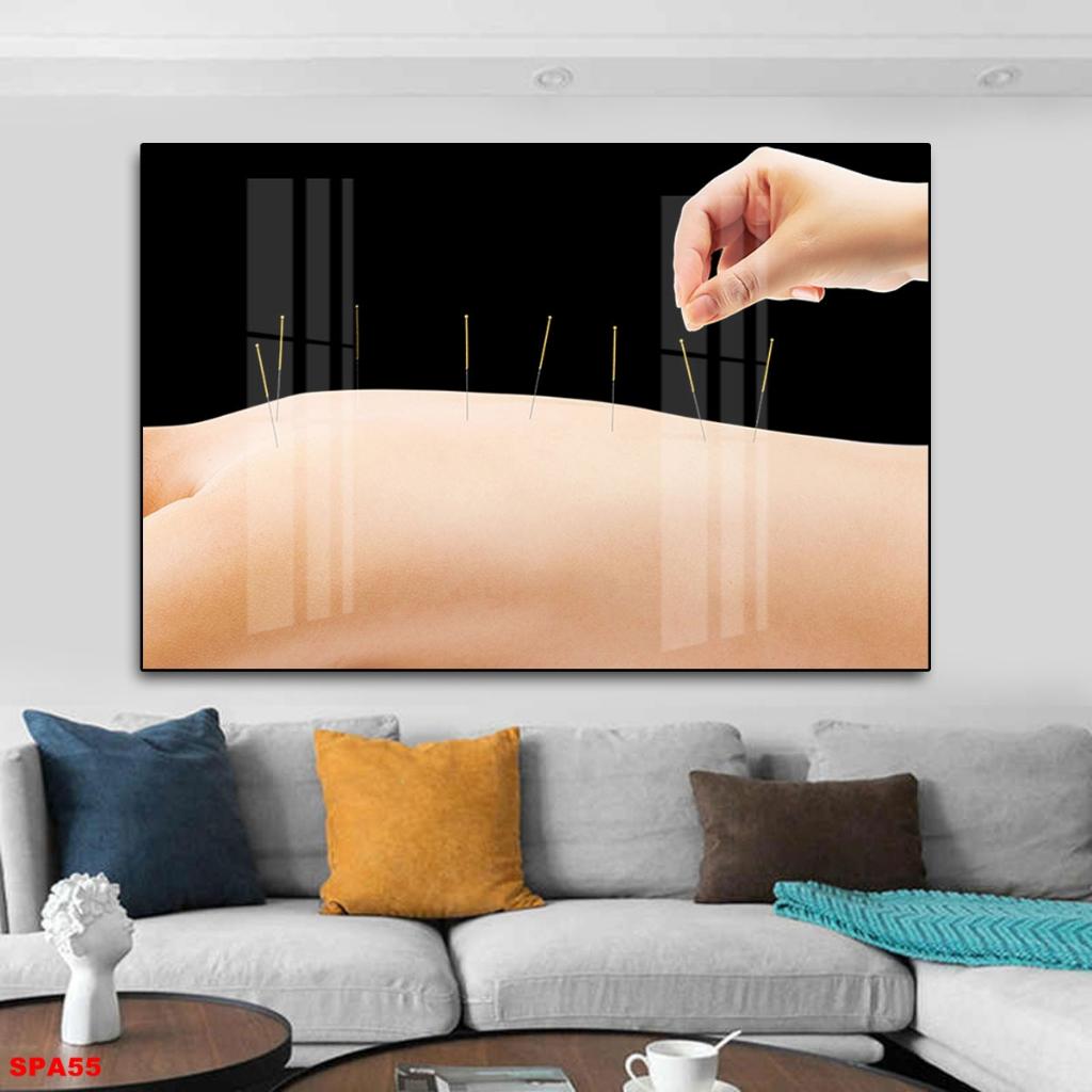 Trang Tráng Gương 3D Trang Trí Nội Thất SPA Dưỡng Sinh, Chăm Sóc Da, Thẩm Mỹ Viện, Đông Y Sang Trọng và Hiện Đại TCD07