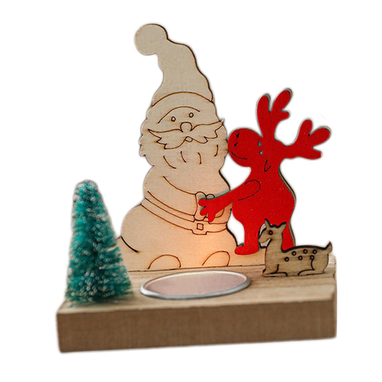 Tea Light Holder Candlestick Centerpiece for Festival Living Room Decoration