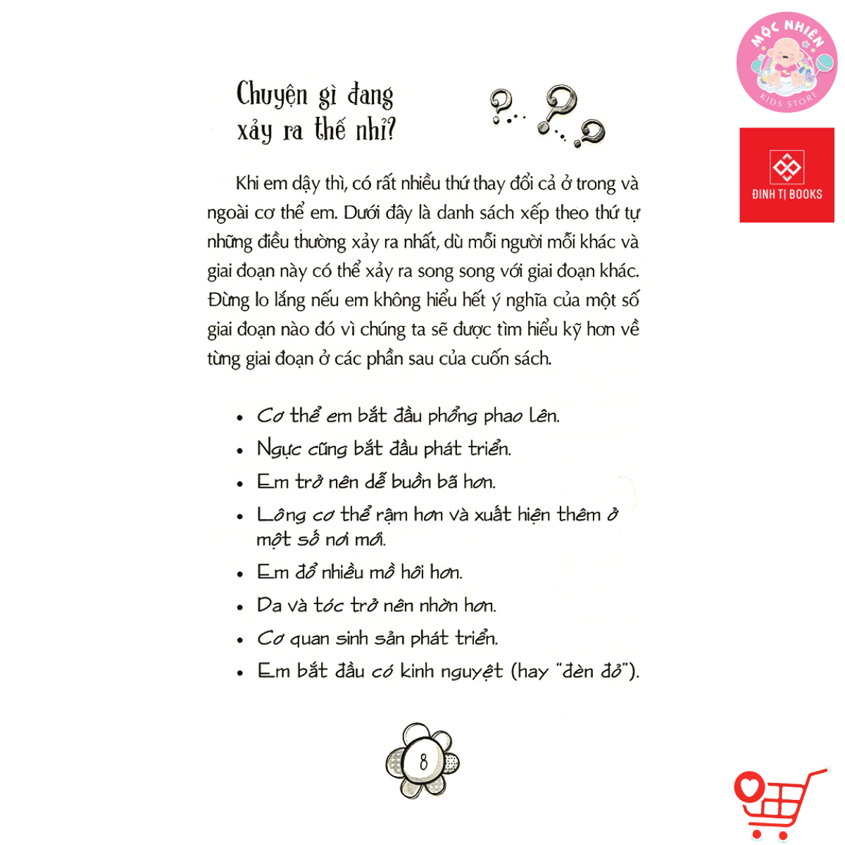 Sách - Tuổi dậy thì - Từ &quot;Cậu bé&quot; đến &quot;Anh chàng&quot; và Từ &quot;Cô bé&quot; đến &quot;Cô nàng&quot; - cho bé 9 tuổi trở lên - Đinh Tị Books