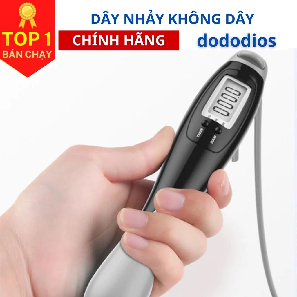 Dây Nhảy Đếm Số Vòng Tự Động, Dây Nhảy Không Dây, 4 Chế Độ, Chống Trượt