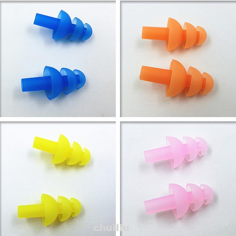 Set 6 cặp nút bịt tai chống nước bảo vệ tai khi bơi