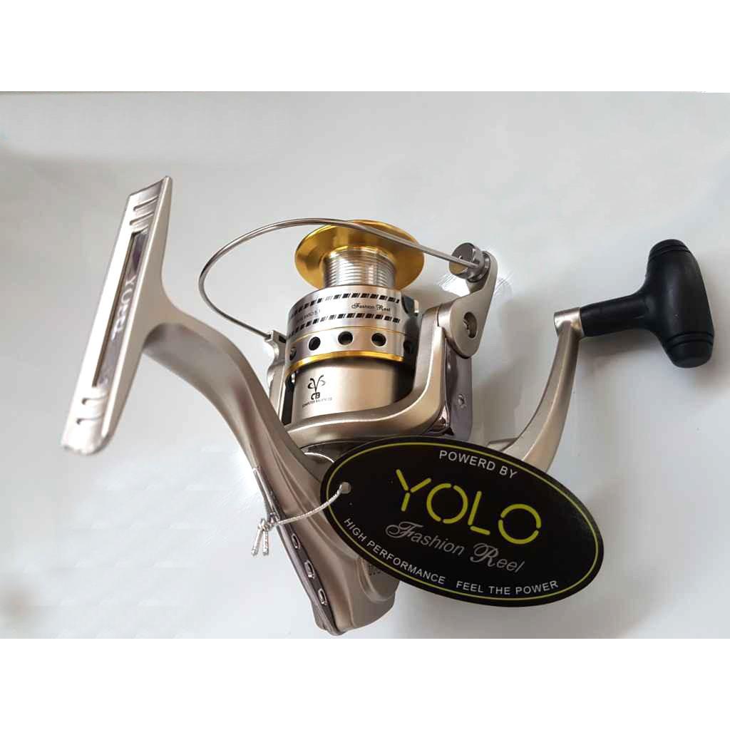 Máy Câu Cá Yolo TFB/KFB 3 Bạc Đạn Cao Cấp ĐỦ SIZE 3000 - 4000 - 5000 - 6000 docaucagiangnam