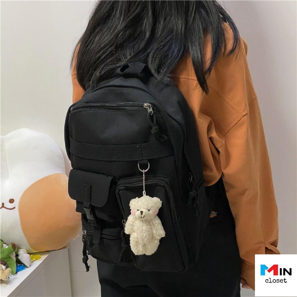 Balo vải canvas Unisex siêu Chất POWER OFF - B05