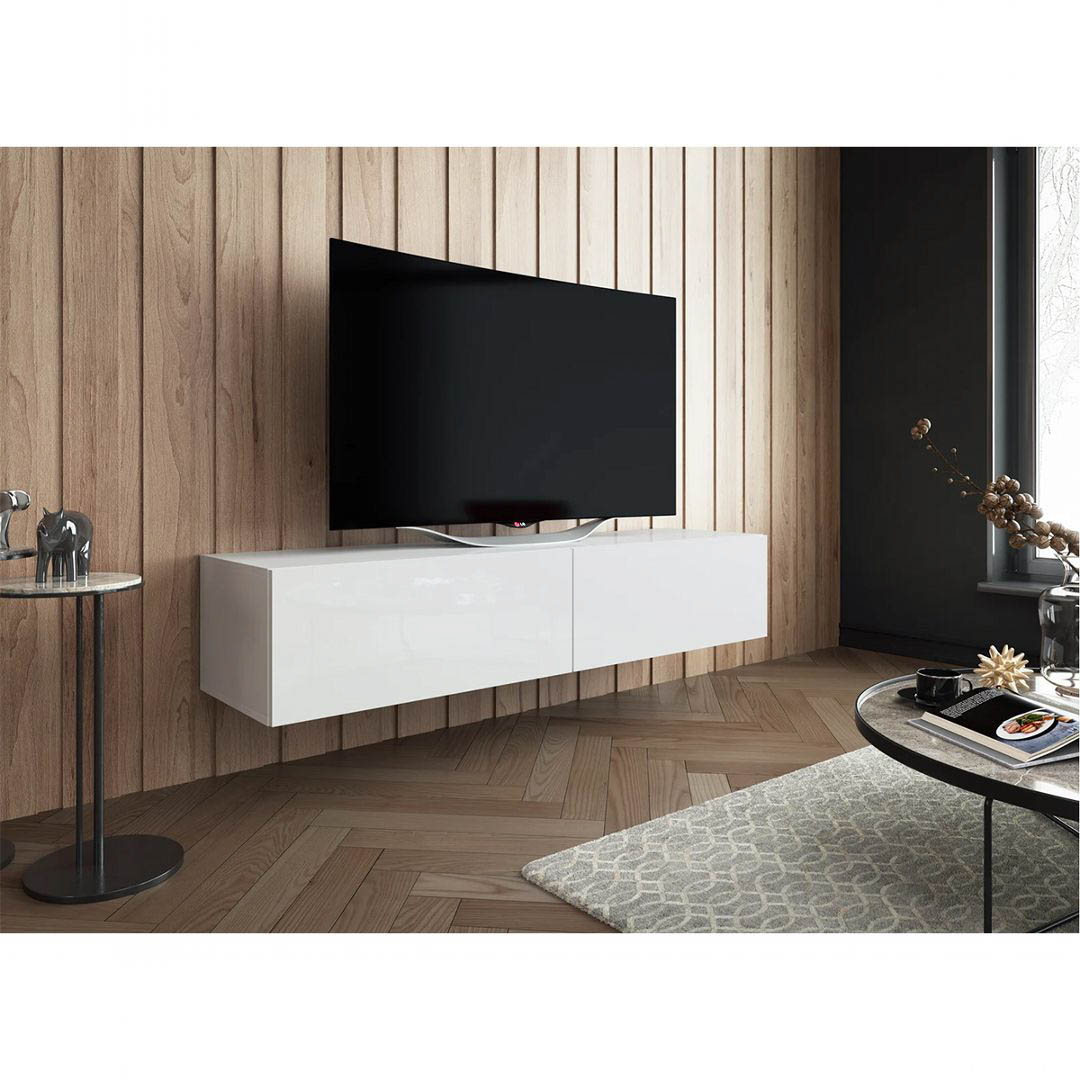 Kệ tivi gỗ hiện đại SMLIFE Taisho | Gỗ MDF dày 17mm chống ẩm | D120xR30xC30cm