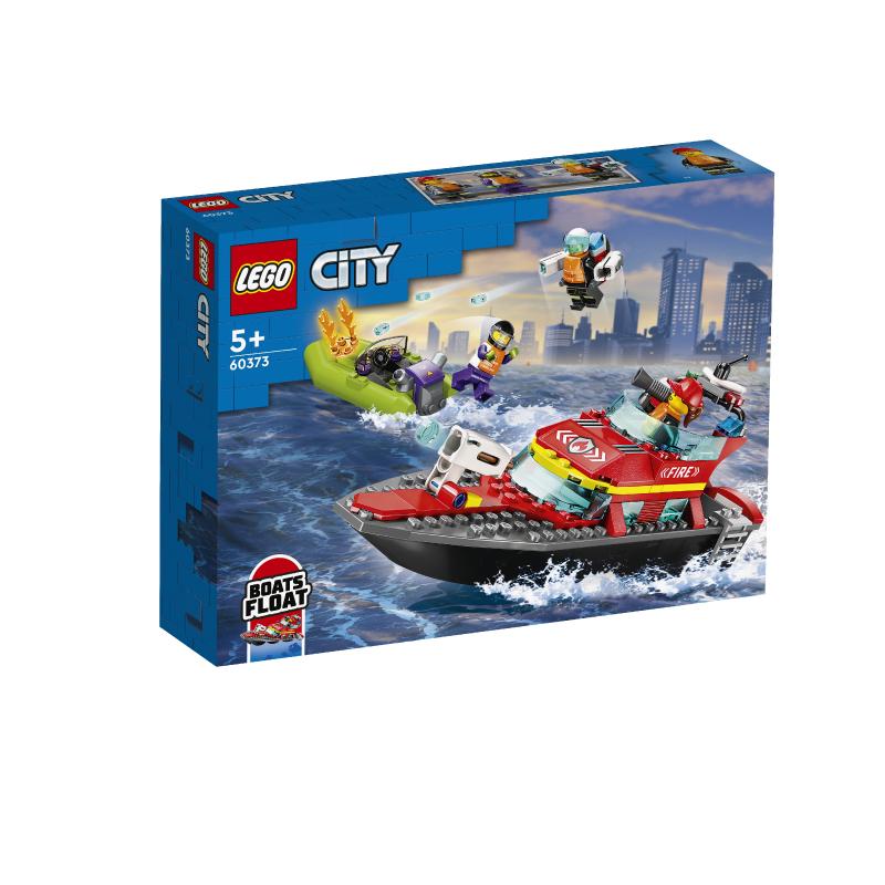 Đồ Chơi Lắp Ráp LEGO City Tàu Thủy Cứu Hỏa 60373