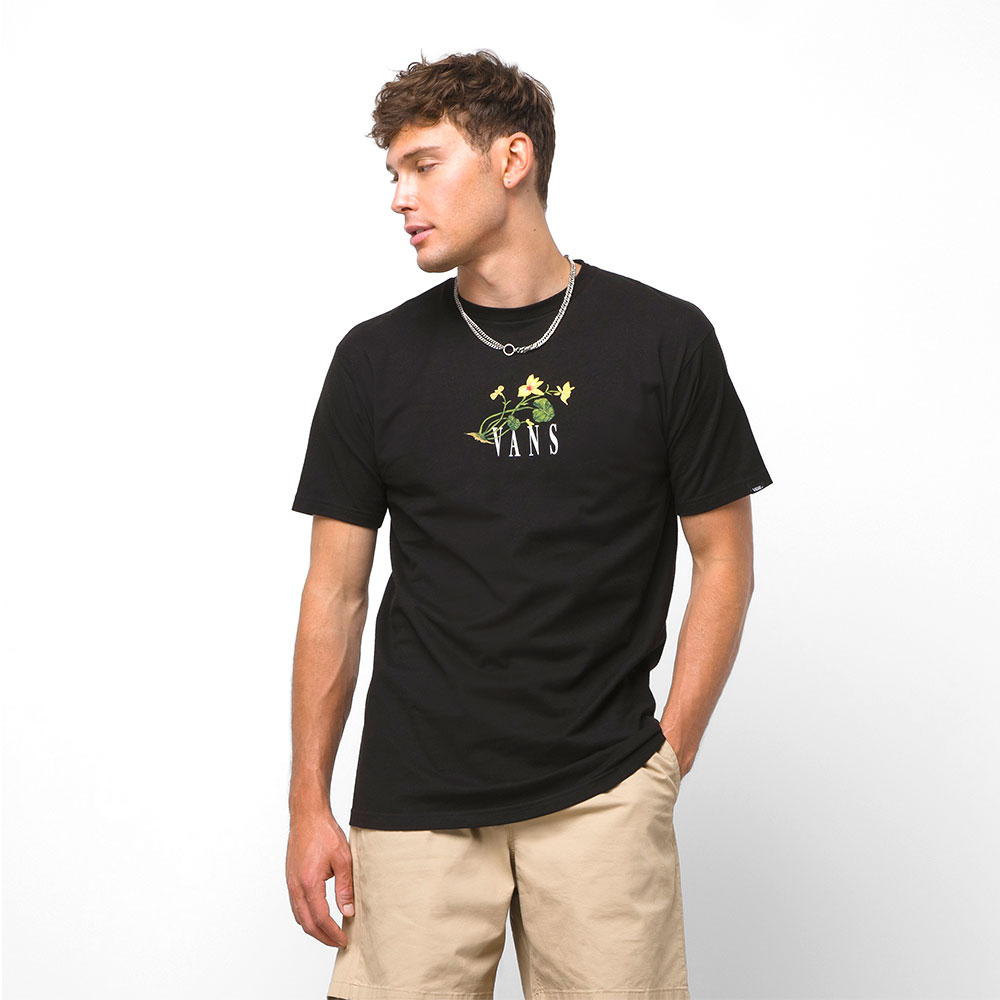 Áo Vans Greener Grounds Ss Tee VN0000K8BLK