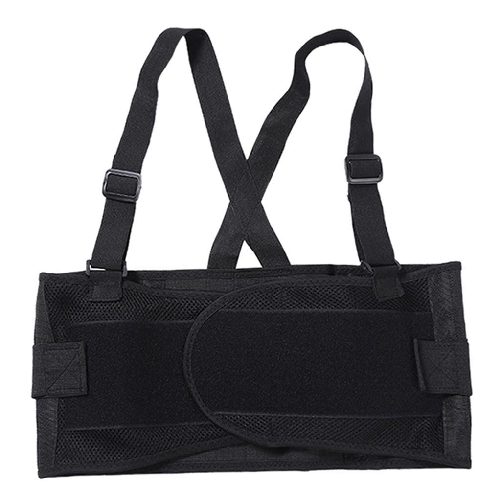 Premium Weight Lifting Belt Adjustable Lower Back Support Brace Workout Sports Waist Strap