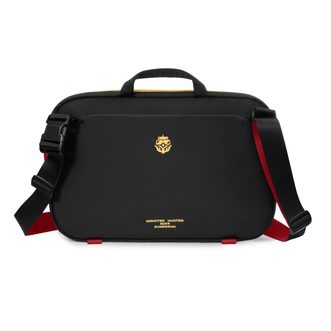 Túi đeo chéo Tomtoc (USA) Monster Hunter -Themed EDC Sling Bag L cho Macbook Pro 14 inch M1 - Thiết kế theo trò chơi Monster Hunter, tiện lợi và bền bỉ , hàng chính hãng H02C4S1