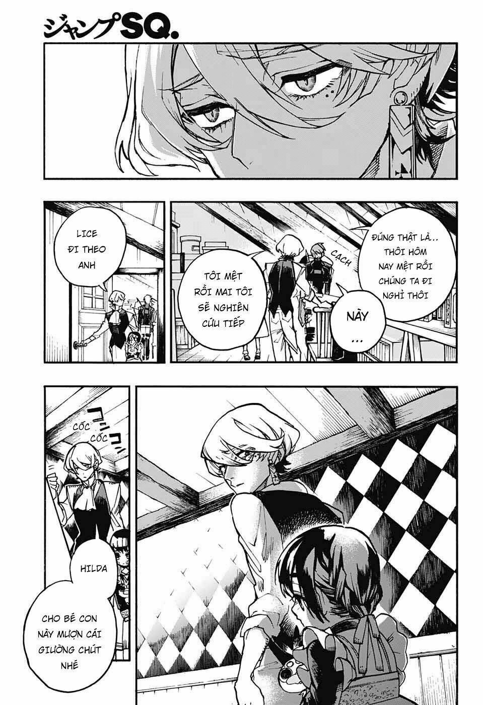 những bức họa quái dị của phù thủy chapter 16 12