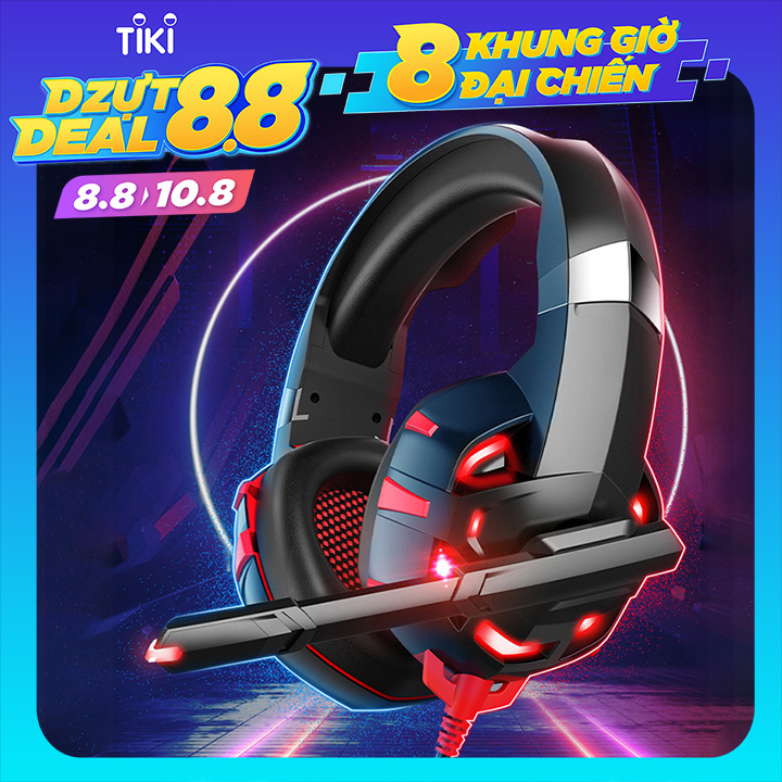 Tai nghe chụp tai headphone gaming chơi game dành cho các game thủ K2A pro