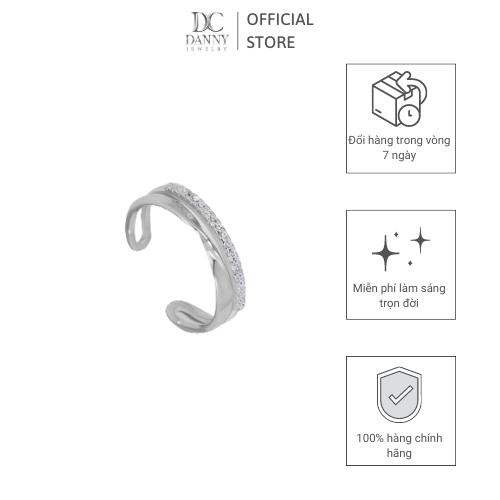 Nhẫn Nữ Danny Jewelry Bạc 925 Xi Rhodium NY65