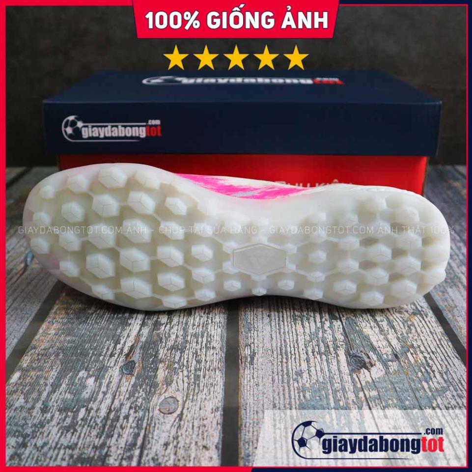 Hàng chất lượng Giày Đá Banh X19.1 TF Trắng hồng bản cao cấp - Shop Giày Đá Bóng Tốt