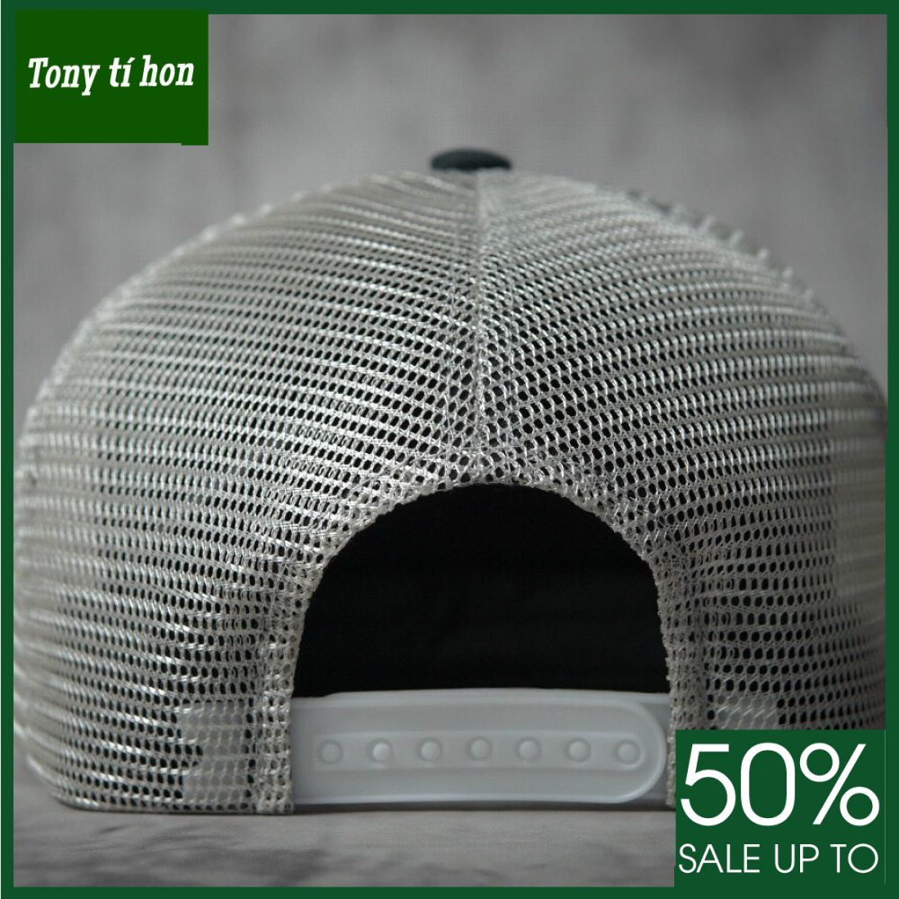 Tony tí hon - MŨ NÓN KẾT LƯỠI TRAI SNAPBACK WILLIE THỜI TRANG NAM NỮ CAO CẤP - màu đen