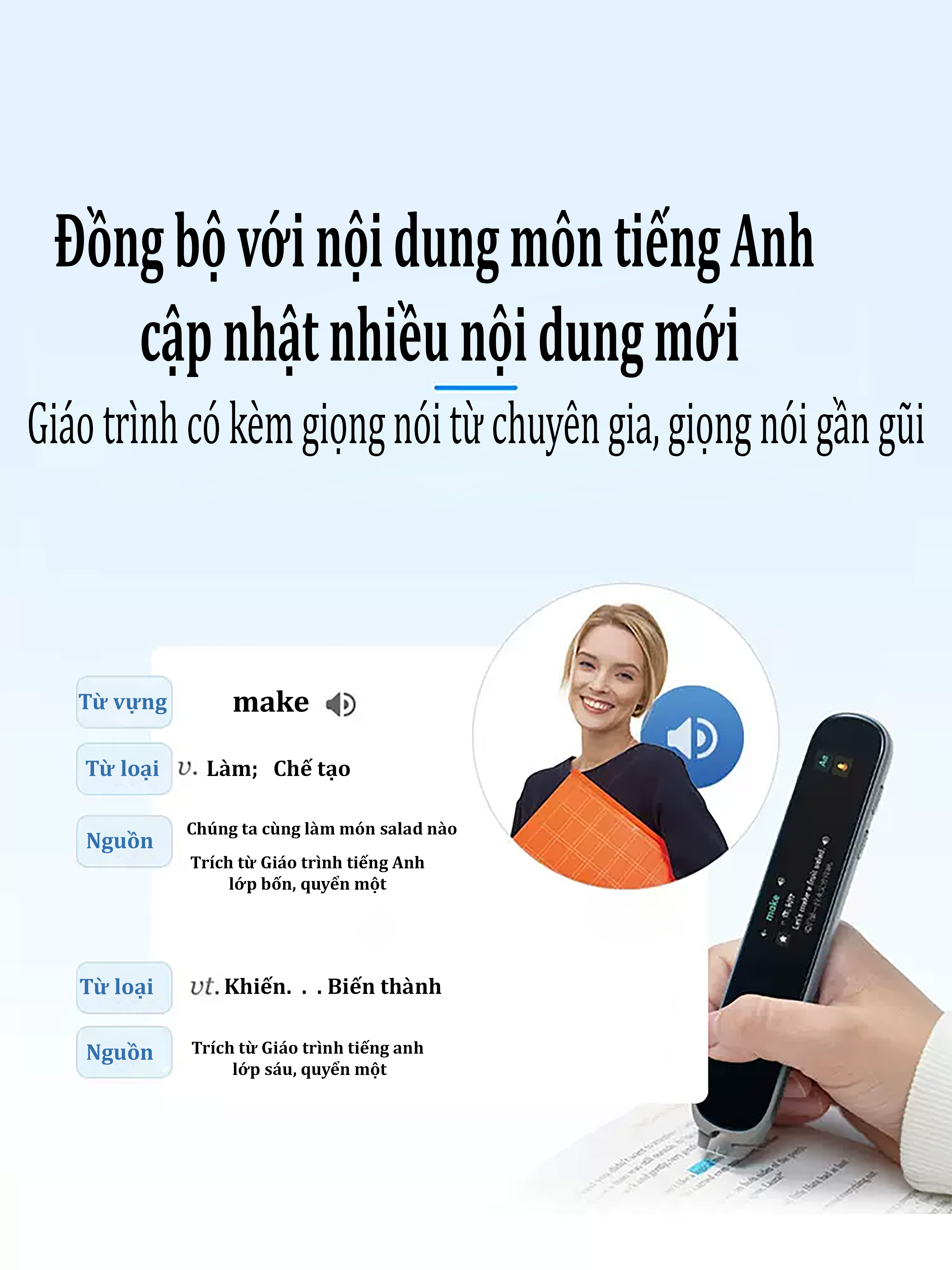 Bút học song ngữ AI P20 Plus hãng IFLYTEK