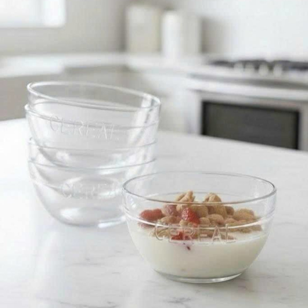 Bộ 4 bát thủy tinh CEREAL LBL1215 chuẩn Đức
