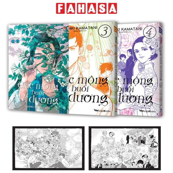 Boxset Giấc Mộng Buổi Tà Dương - Tập 3 + 4  - Tặng Kèm 2 Postcard