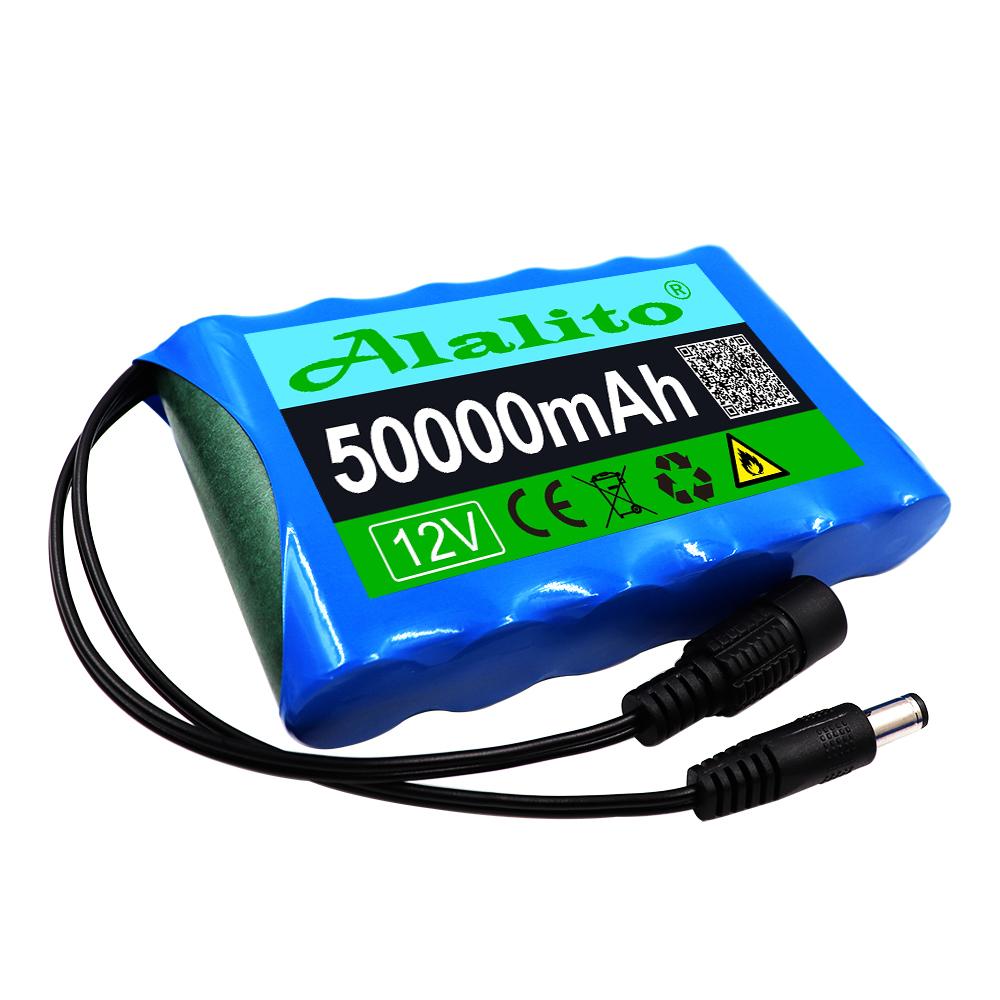 18650 3S2P 12V 14000mah Pin Lithium Ion Chính Hãng DC 12.6V 14Ah Có Thể Sạc Lại Camera Quan Sát, Màn Hình Camera Pin Thay Thế + Sạc Màu Sắc: 12V50AH 1 Cái