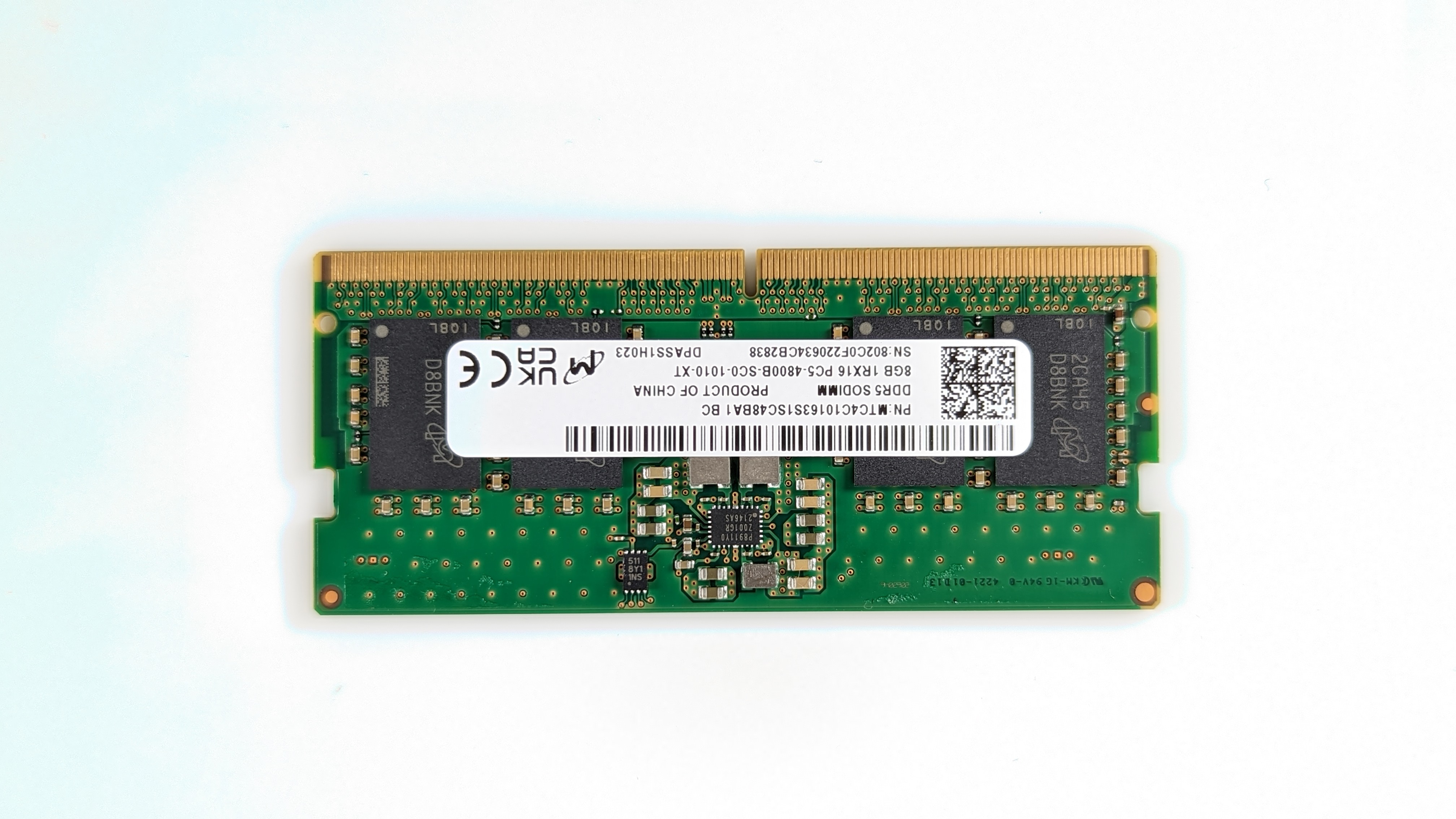 Ram Laptop Micron 8GB Bus 4800 DDR5 - Hàng Nhập Khẩu