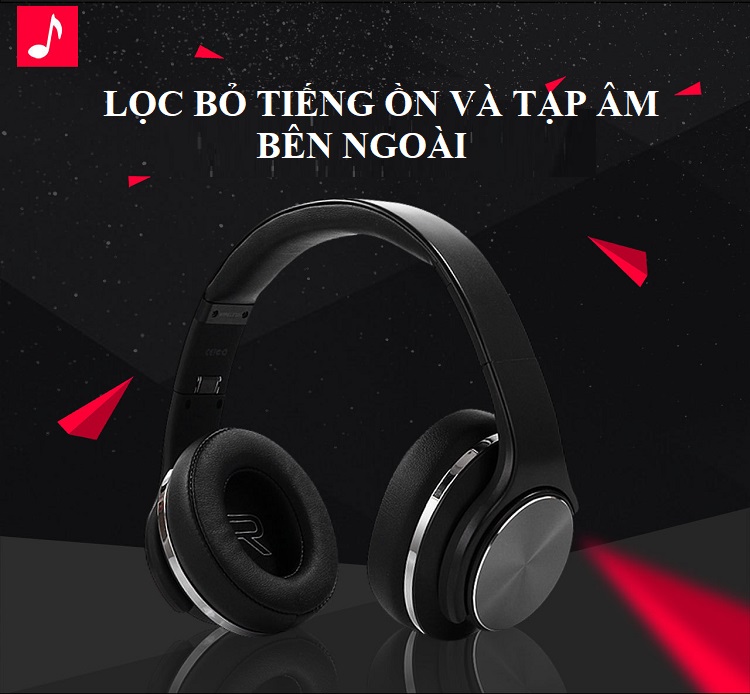 Tai Nghe Chụp Tai Kiêm Loa Bluetooth MH.5