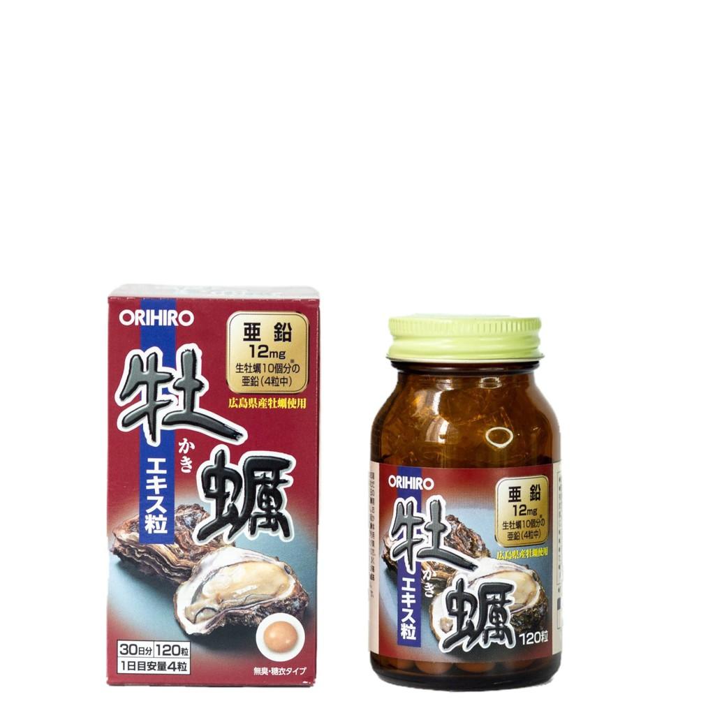 Bộ đôi sản phẩm Hàu tươi Orihiro - - Giải rượu thải độc tốt cho sinh lực nam giới