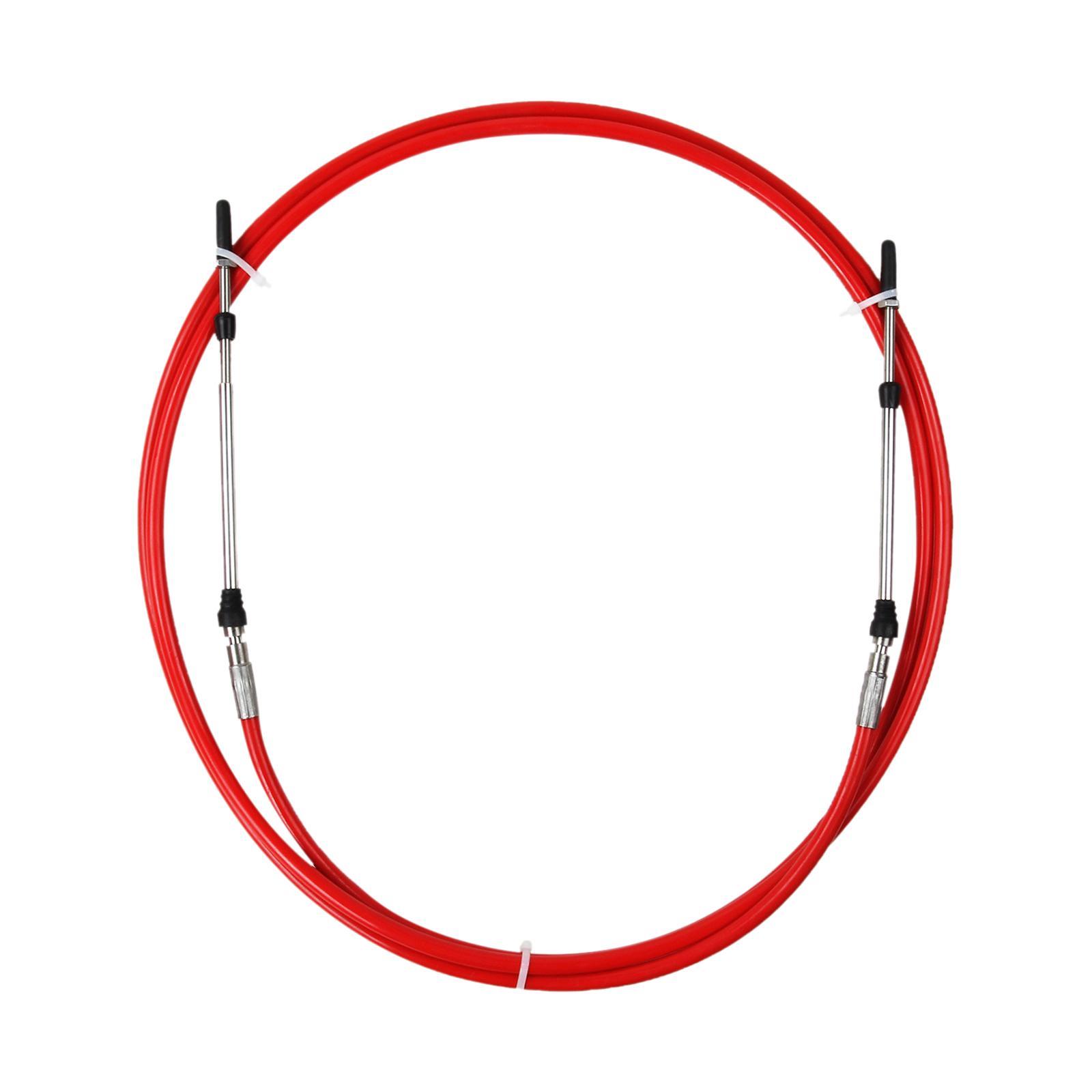 2x 15Ft Boat Marine Throttle Control Cable for Yamaha Outboard