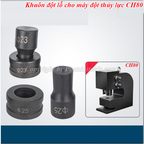 Khuôn đột lỗ tròn PADA cho máy đột lỗ thủy lực CH80