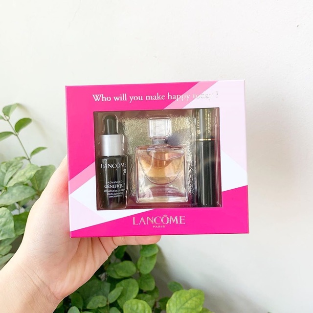 Set mini Lancome La Vie Est Belle EDP 5ml &amp; serum &amp; mascara