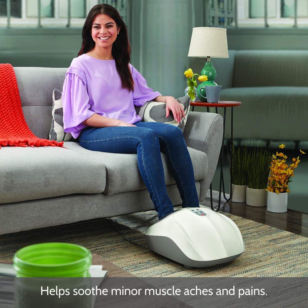 Máy massage chân USA khí nén Shiatsu 3D cao cấp , kèm nhiệt nhập khẩu USA