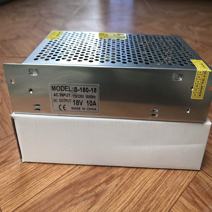 Nguồn tổ ong 18V 10A Hàng nhập khẩu