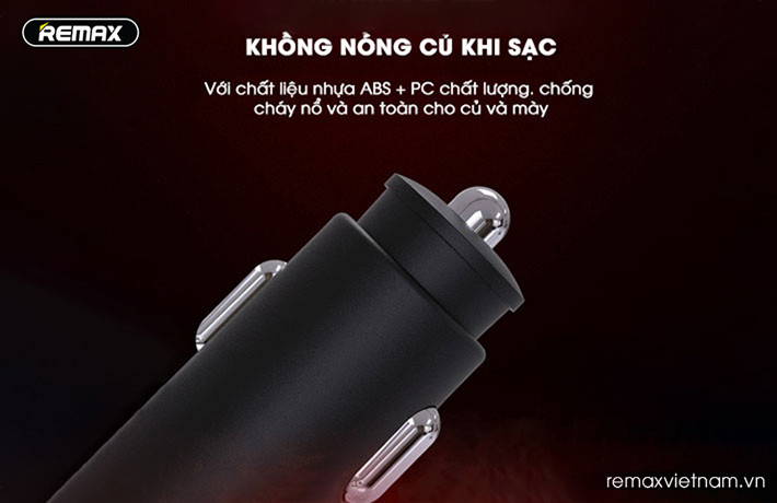 Củ sạc 2 cổng USB 2.4A Remax RCC217 4