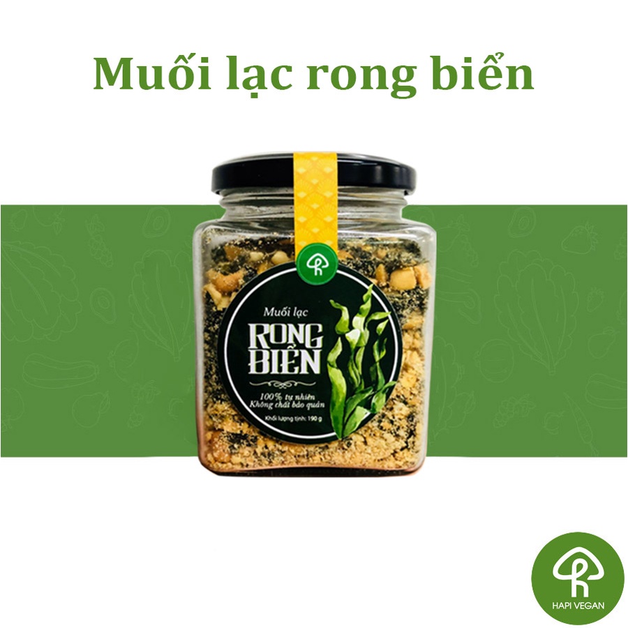 Muối Lạc Rong Biển 190g