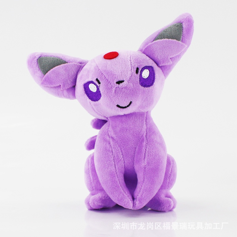 Gấu bông pokemon eevee (eevui) Espeon hệ siêu linh (20cm---&gt;30cm) nguyên tem nguyên tag xịn mịn đẹp hàng cao cấp, an toàn cho trẻ nhỏ