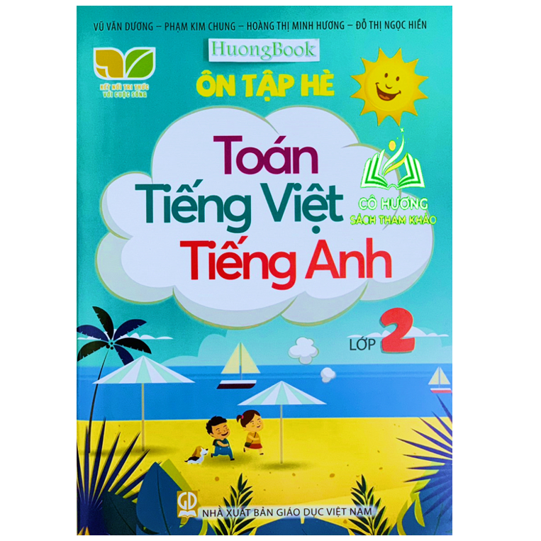 Sách - ôn tập hè toán tiếng việt tiếng anh lớp 2