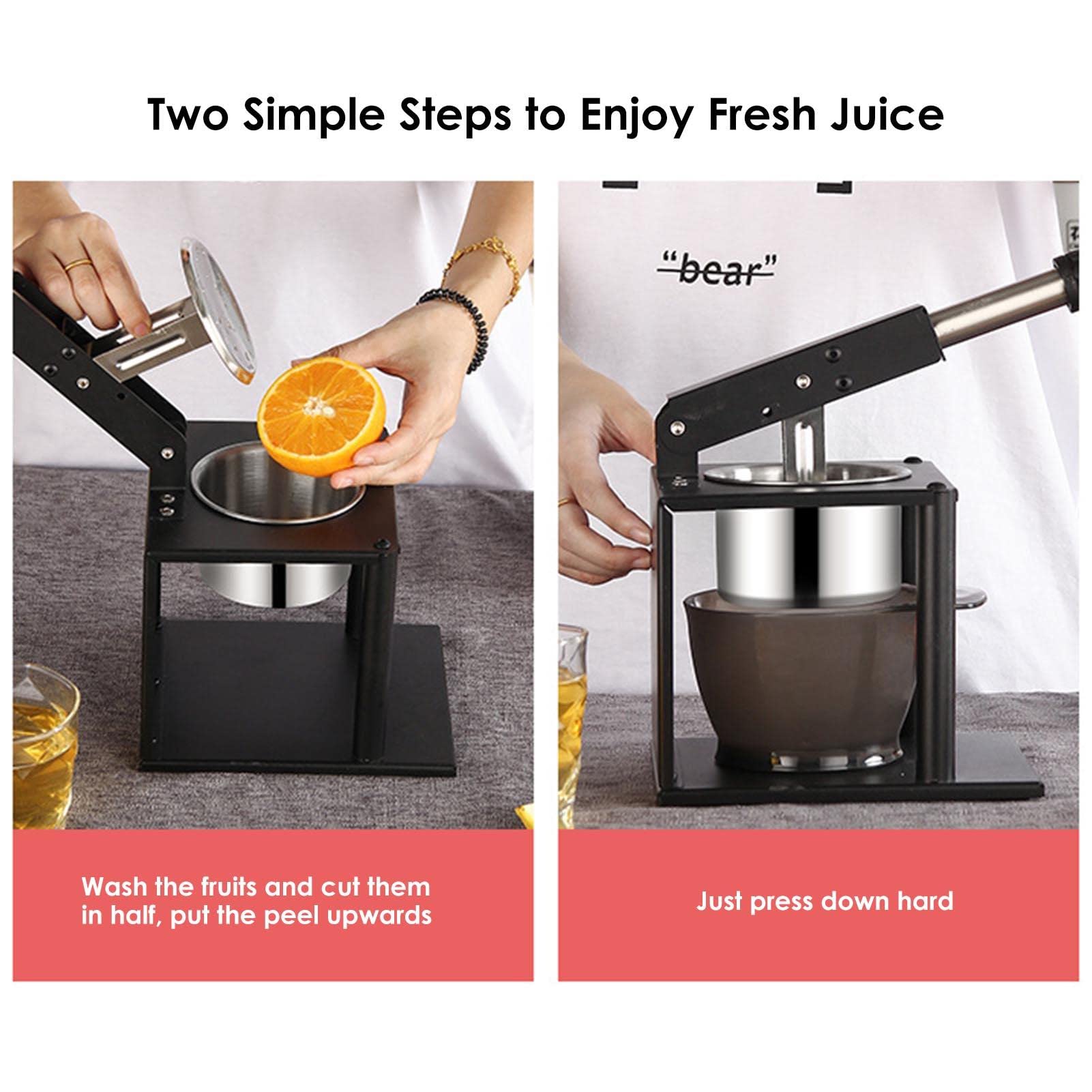 Dụng cụ ép hoa quả, ép trái cây Fruit presses