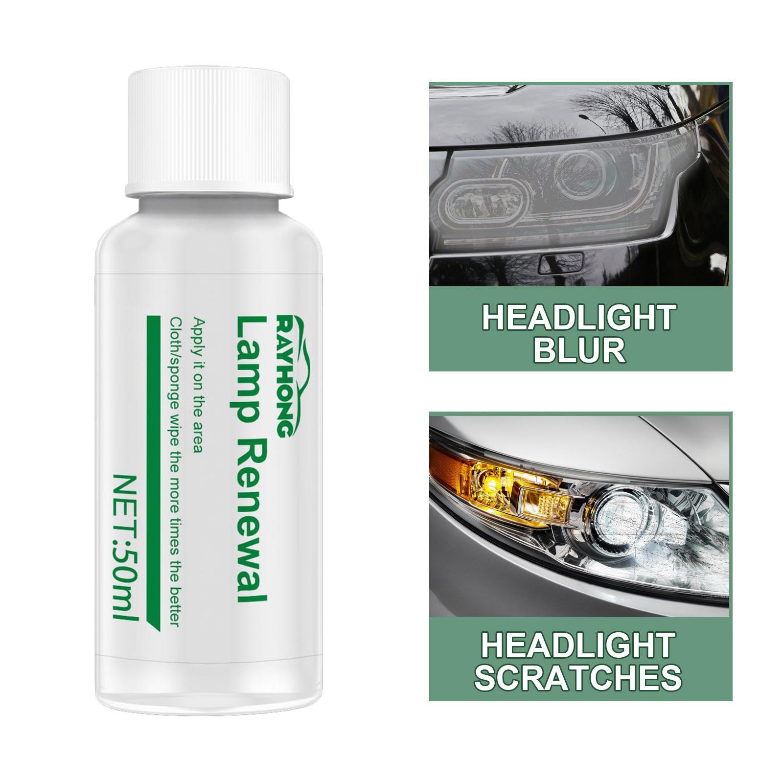 Headlight Polisher Restorer for Lights Car Windows Brake Lights
