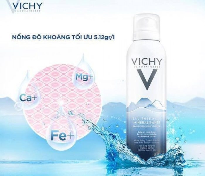 Xịt Khoáng Dưỡng Da Vichy Mineralizing Thermal Water 300ml