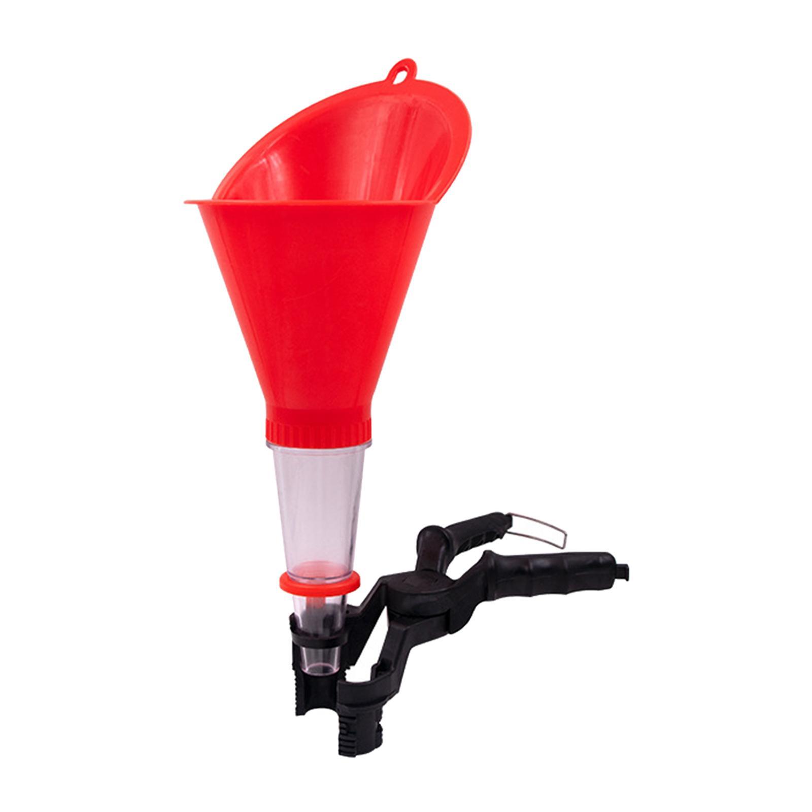 Automotive Car Universal Engine Oil Funnel Adapters with Clamp Adjustable