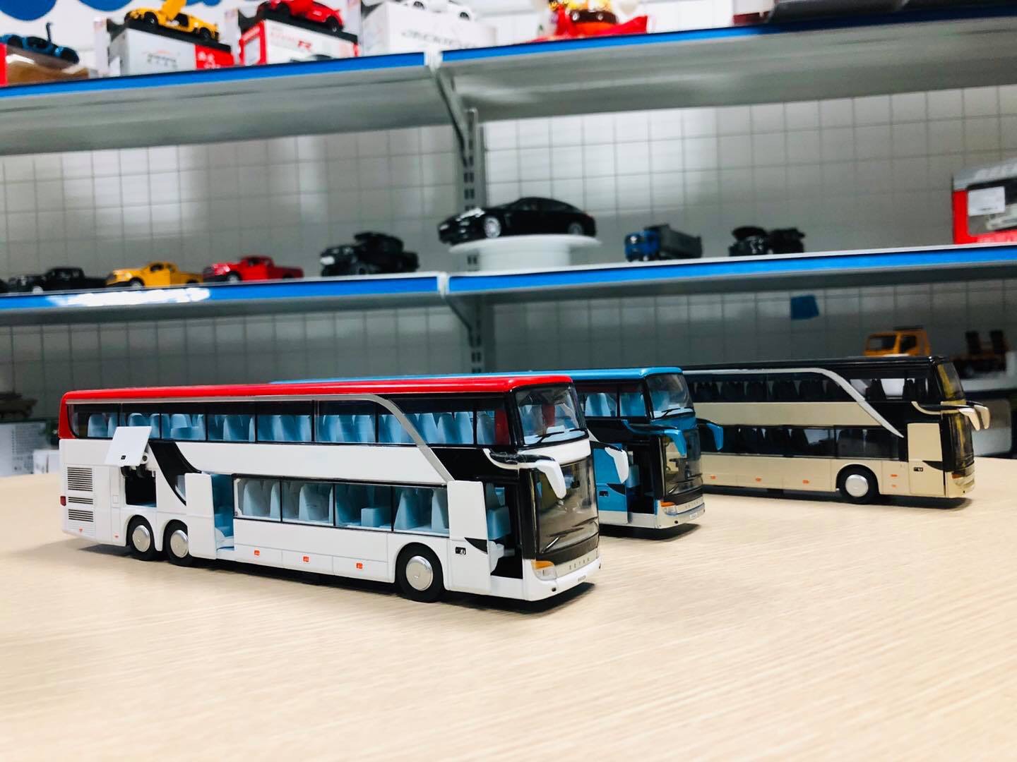 Mô hình xe bus 2 tầng kim loại XLG