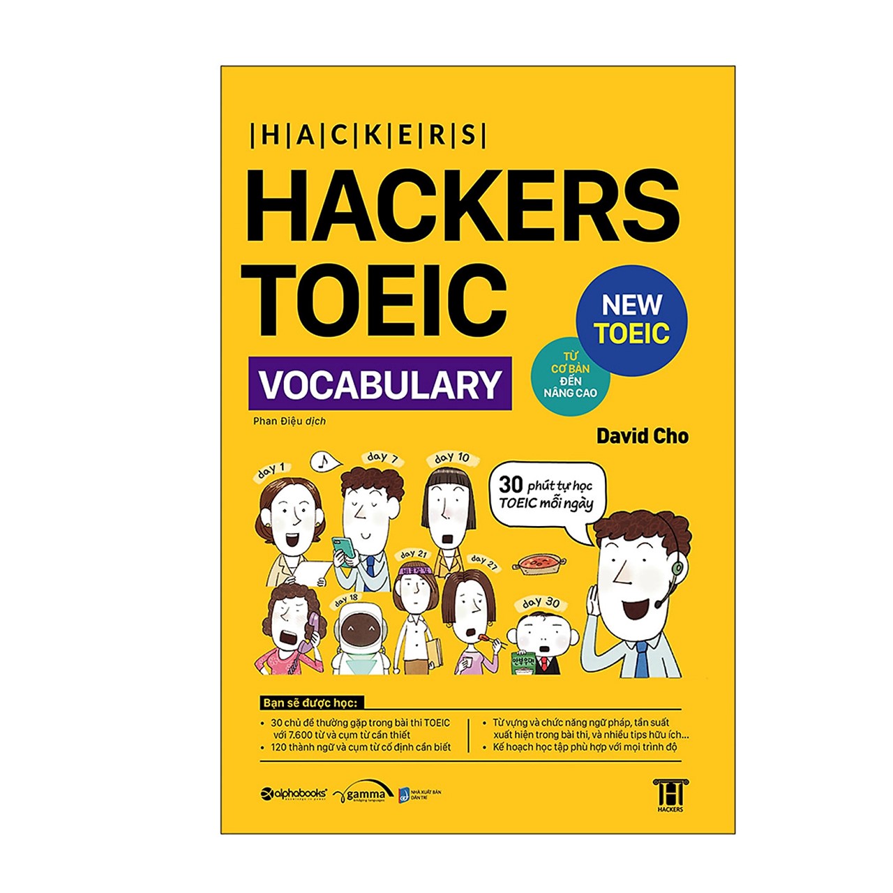 Combo Đọc Hiểu TOEIC: Hackers TOEIC Start Reading + Hackers TOEIC Vocabulary